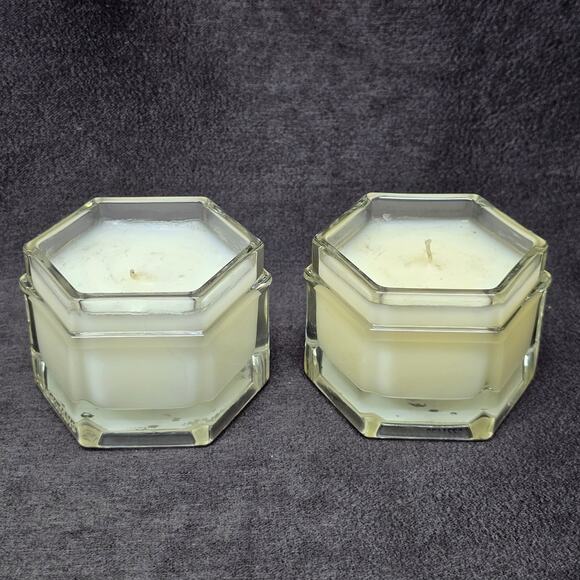 L'Occitane En Provence Scented Candle 3.5 oz Glass Jar Set of 2 - Picture 5 of 16